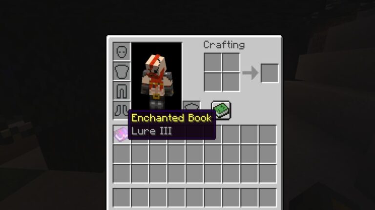 Que fait l'enchantement Lure dans Minecraft ?