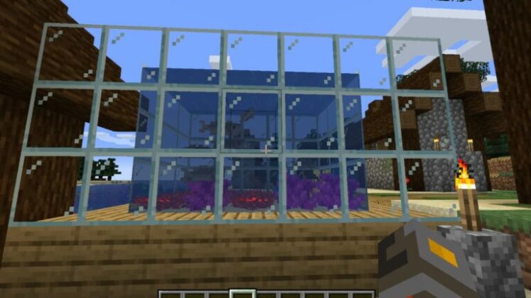 Comment faire un aquarium dans Minecraft