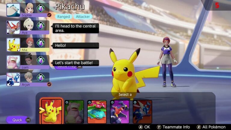 Meilleures versions de Pikachu dans Pokémon Unite