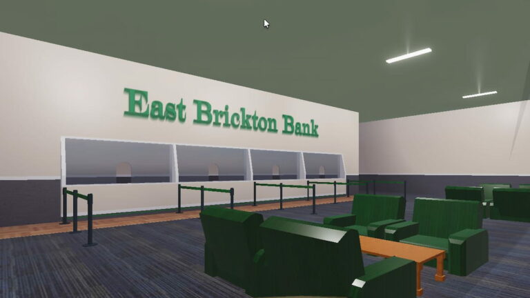 Où est la banque à Roblox East Brickton ?