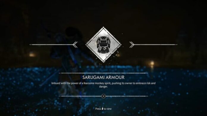 Comment débloquer Sarugami Armor dans le DLC Iki Island dans Ghost of Tsushima Directors Cut ?
