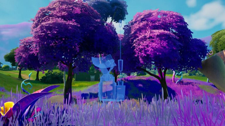 A Biome Scanner in Fortnite