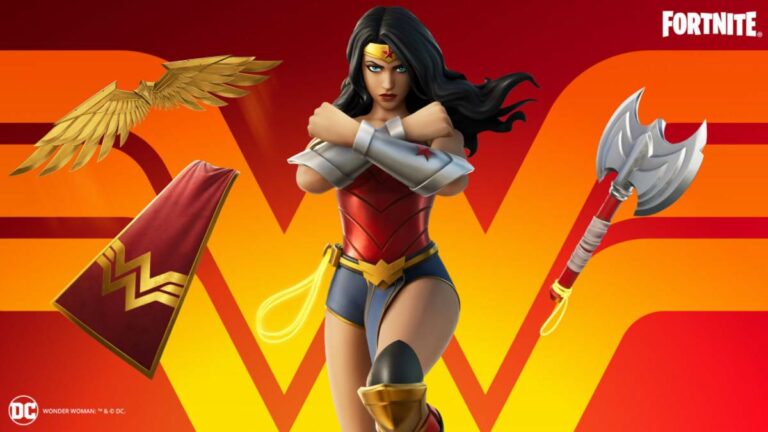 Fortnite Wonder Woman Cosmetics