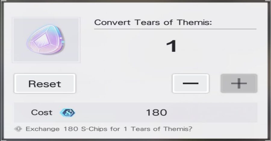 Capture d'écran du gameplay de Tears of Themis