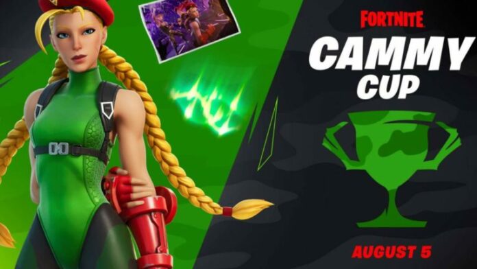 Fortnite Cammy Cup Title.