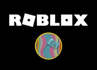 Roblox title with Twenty One Pilots Badge