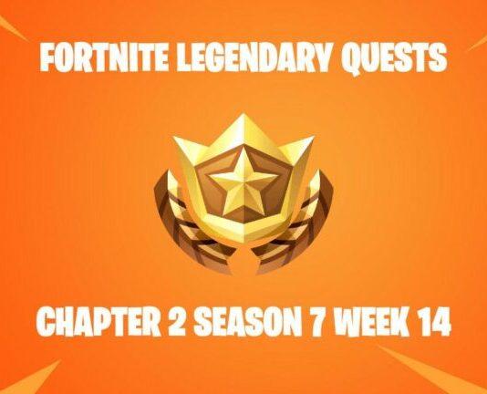 Title for Fortnite Legendary Quests C2S7W14