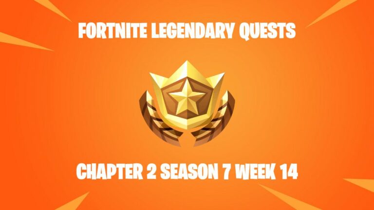 Title for Fortnite Legendary Quests C2S7W14