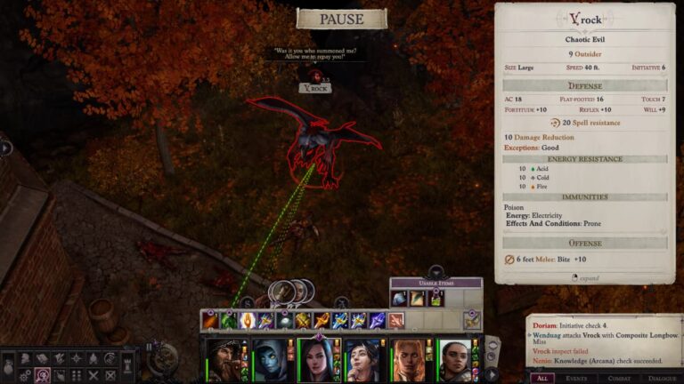 Comment tuer Vrock sur la place du marché dans Pathfinder : Wrath of the Righteous ?