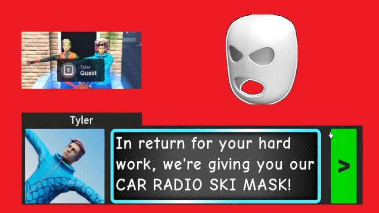 Comment obtenir le masque de ski d'autoradio dans Ultimate Driving: Westover Islands |  Roblox Twenty One Pilots Concert