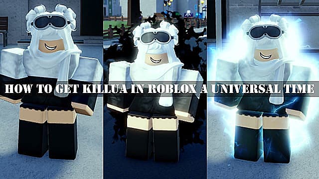 Comment obtenir Killua dans Roblox A Universal Time AUT
