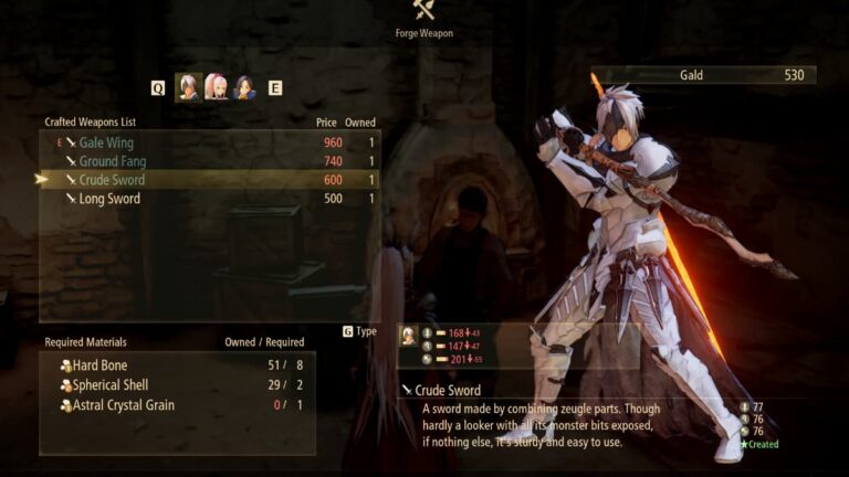 Où trouver du grain de cristal astral dans Tales of Arise ?