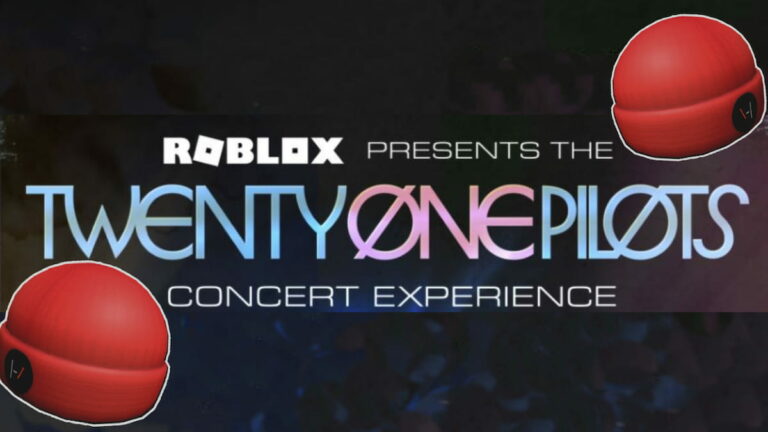 Comment obtenir le bonnet rouge Blurryface dans Twenty One Pilots |  Expérience de concert Roblox Twenty One Pilots