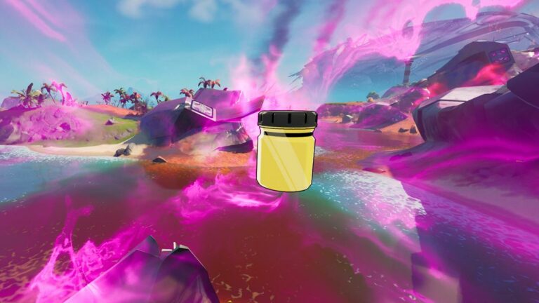 A Bottle of Desert Sand in Fortnite