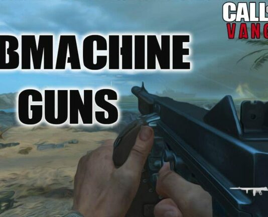 all SMGs in cod vanguard