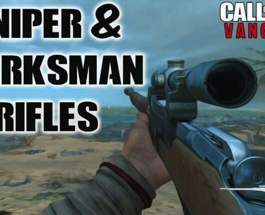 all sniper and marksman rifles in cod vanguard