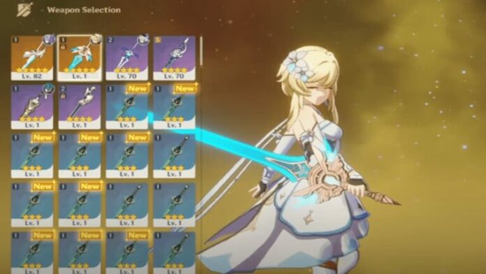 Screenshot of Genshin Impact gameplay - youtube