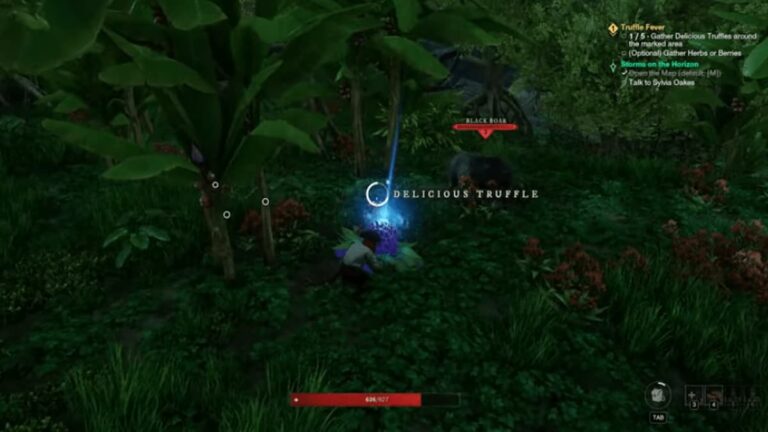 Screenshot of New World gameplay