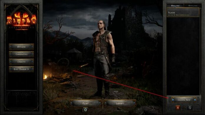 Comment réparer le Diablo 2 Ressuscité ce personnage est déjà dans un jeu Bug
