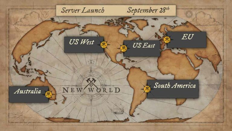 new world servers