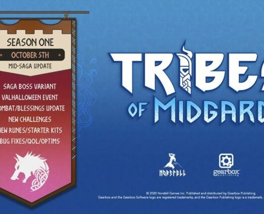 Quand la mise à jour Mid-Saga de la saison 1 arrive-t-elle dans Tribes of Midgard?
