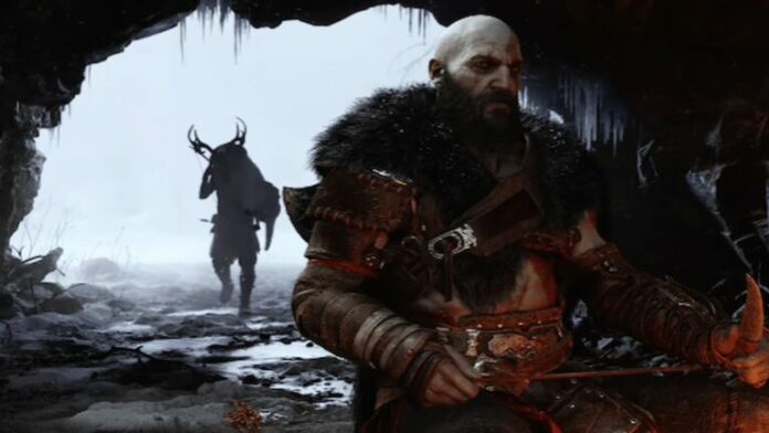 Screenshot of God of War gameplay trailer