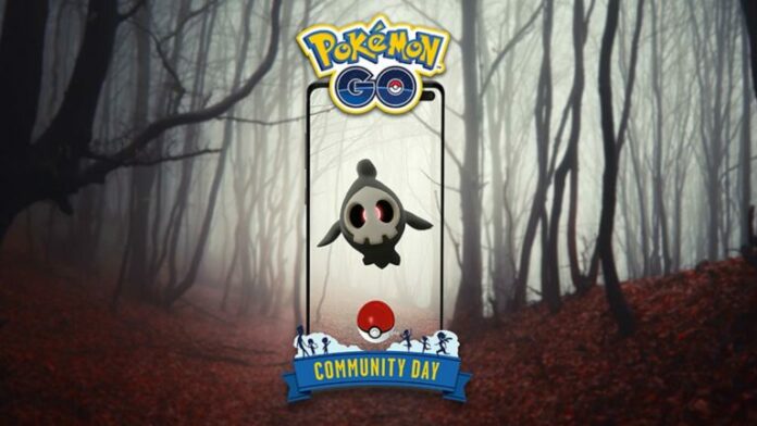 Promo for Pokemon Go Duskull Community Day