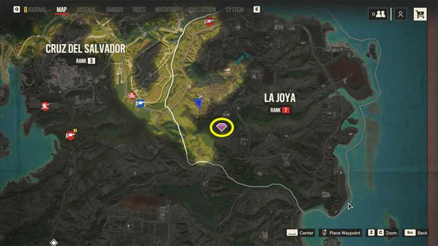 Où trouver The Long Drop Treasure dans Far Cry 6 – Guide de la chasse