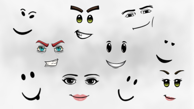 Meilleurs codes de visage Roblox