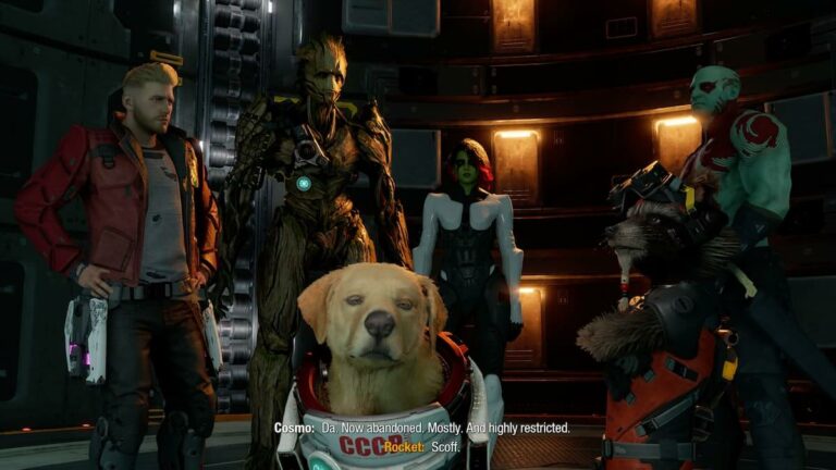 Comment sortir de la prison de Cosmo Marvel's Guardians of the Galaxy – Chapitre sept