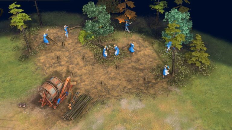 Comment ramasser du bois dans Age of Empires IV