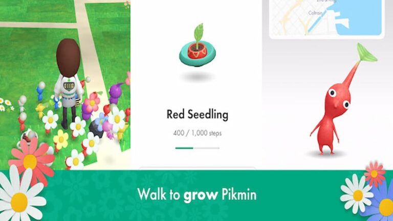 Combien d'étapes pour débloquer de nouveaux Pikmin dans Pikmin Bloom