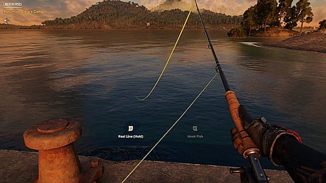 Pêche dans Far Cry 6.