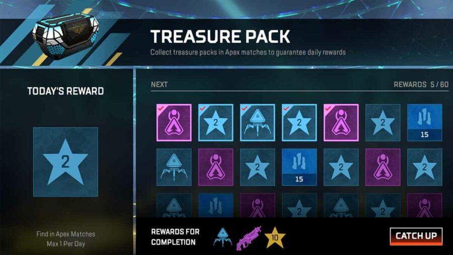 Pack de trésors dans Apex Legends