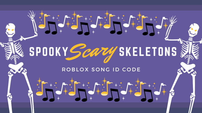 Spooky Scary Skeletons Roblox Song ID Code