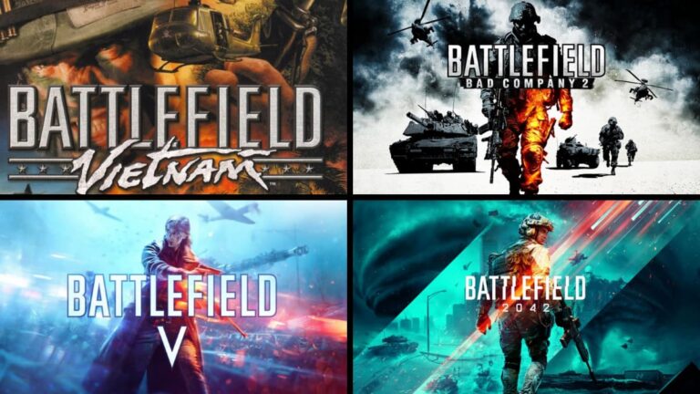 Tous les jeux Battlefield par ordre de sortie