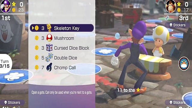 Guide des clés squelettes de Mario Party Superstars
