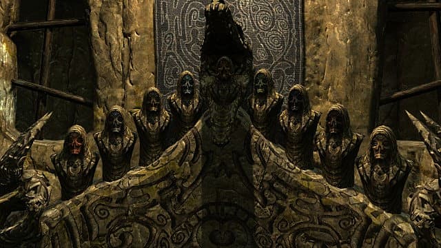 Skyrim: Comment obtenir tous les masques de prêtre dragon
