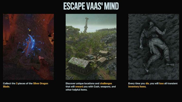 Tous les emplacements des pièces de la lame de dragon d'argent dans Citra's Warrior dans Far Cry 6 Vaas: Insantiy DLC