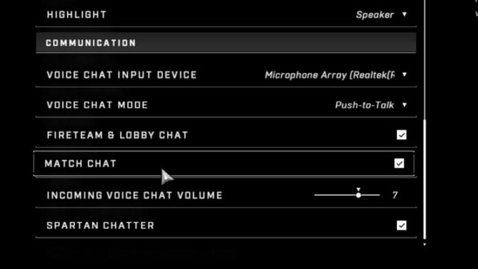 Comment activer ou désactiver le chat vocal dans Halo Infinite Multiplayer
