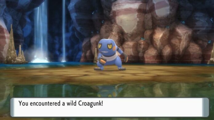 Où trouver Croagunk dans Pokémon Brilliant Diamond et Shining Pearl

