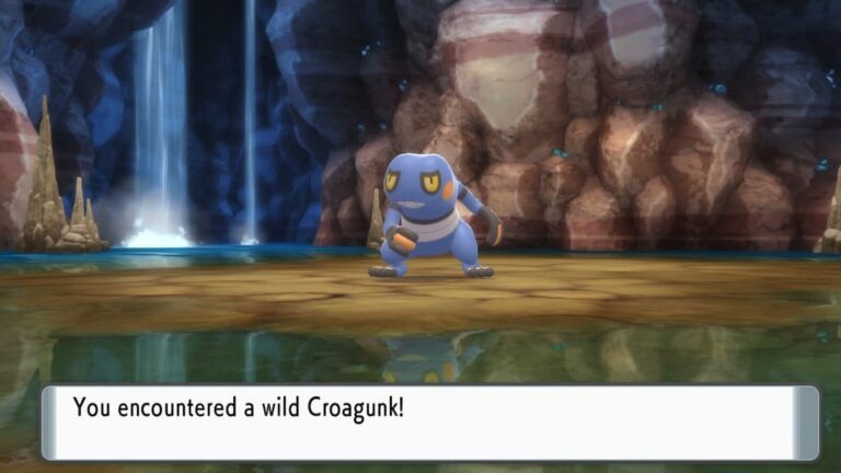 Où trouver Croagunk dans Pokémon Brilliant Diamond et Shining Pearl