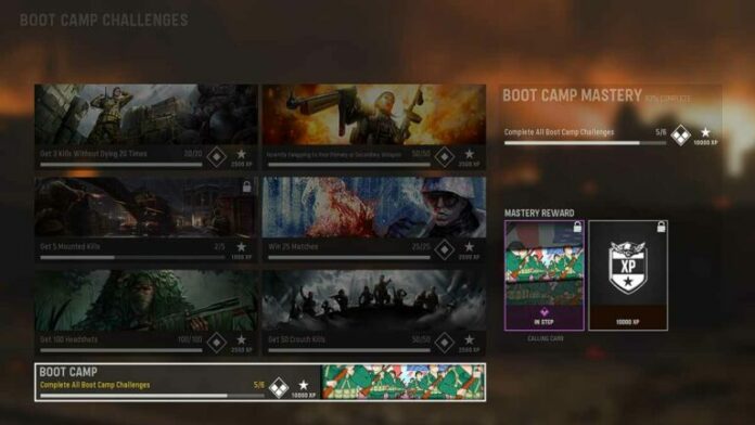 Comment relever tous les défis Boot Camp dans Call of Duty: Vanguard
