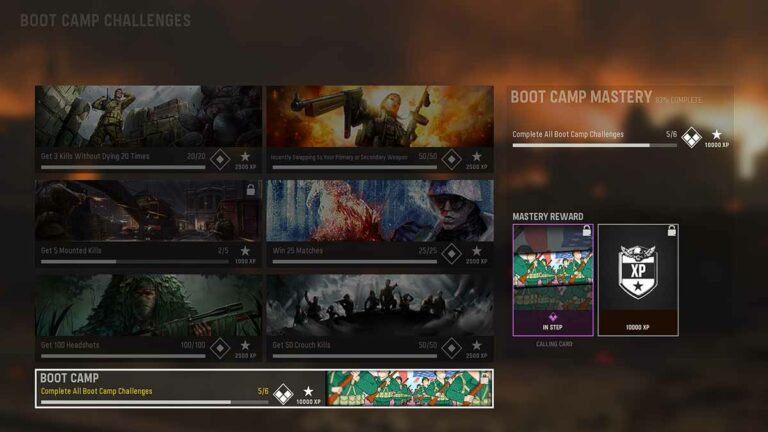 Comment relever tous les défis Boot Camp dans Call of Duty: Vanguard