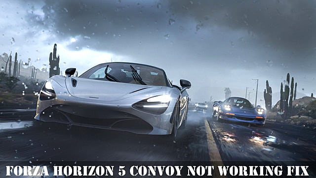Forza Horizon 5 Convoy ne fonctionne pas
