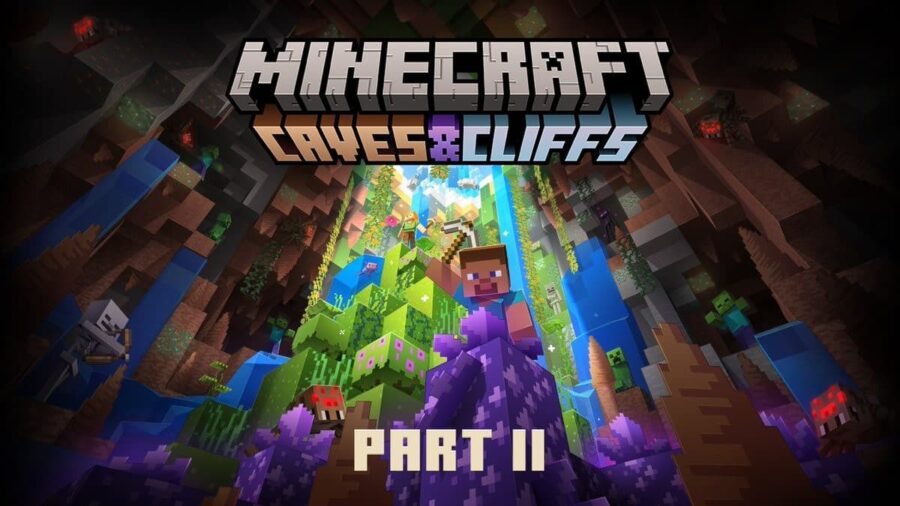 Image promotionnelle Minecraft Caves & Cliffs Part II