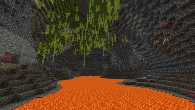 Où trouver tous les nouveaux types de grottes dans Minecraft 1.18 Caves & Cliffs Part 2: Lush, Dripstone, Cheese, etc.