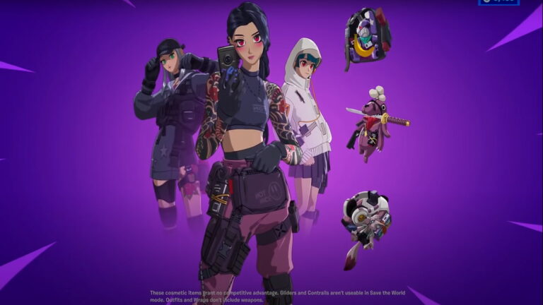 Tous les nouveaux skins Anime arrivent sur Fortnite Chapter 3