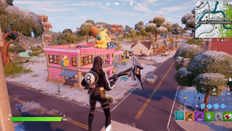 Où est Coney Crossroads dans Fortnite Chapter 3 Season 1 ?