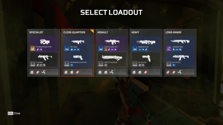 Choose Loadout Winter Express